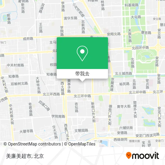 美廉美超市地图
