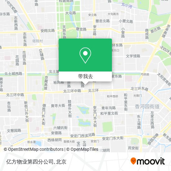 亿方物业第四分公司地图