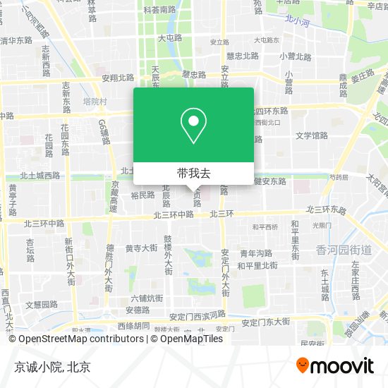 京诚小院地图