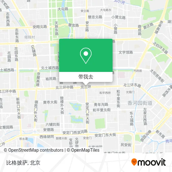 比格披萨地图