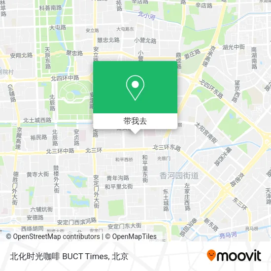 北化时光咖啡 BUCT Times地图