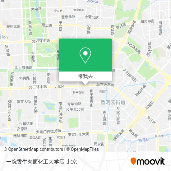 一碗香牛肉面化工大学店地图