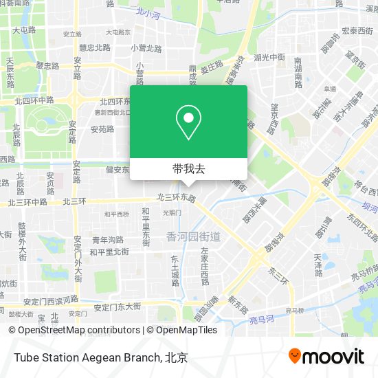 Tube Station Aegean Branch地图