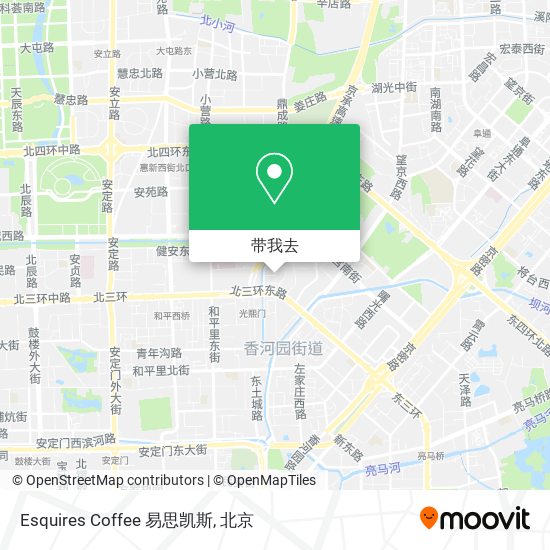 Esquires Coffee 易思凯斯地图