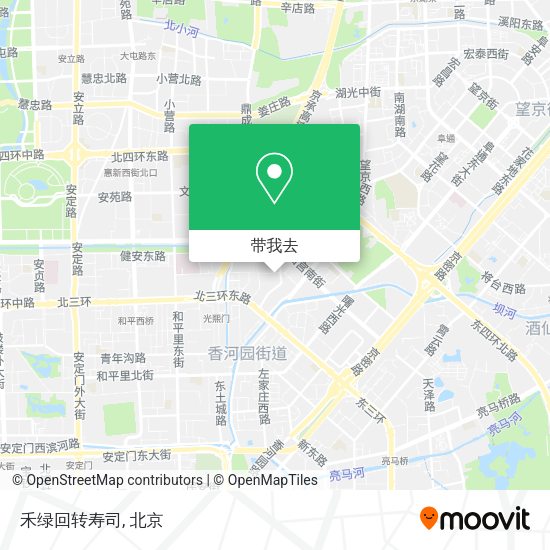 禾绿回转寿司地图