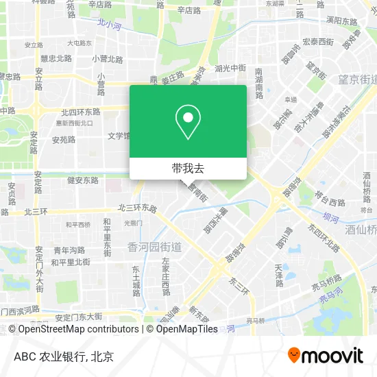 ABC 农业银行地图