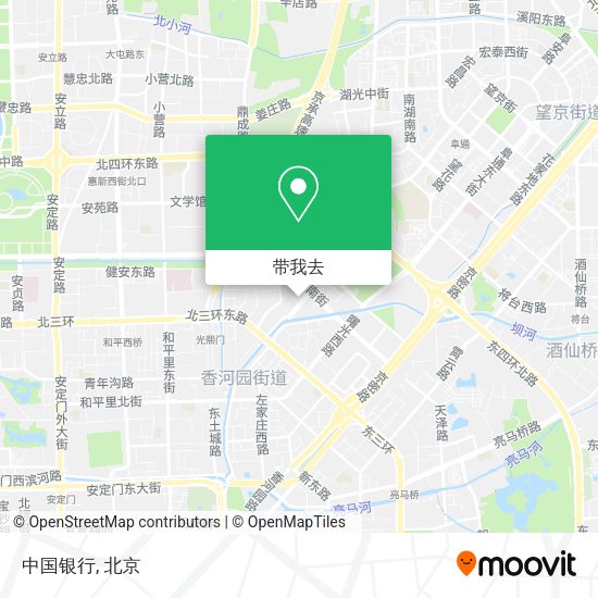 中国银行地图