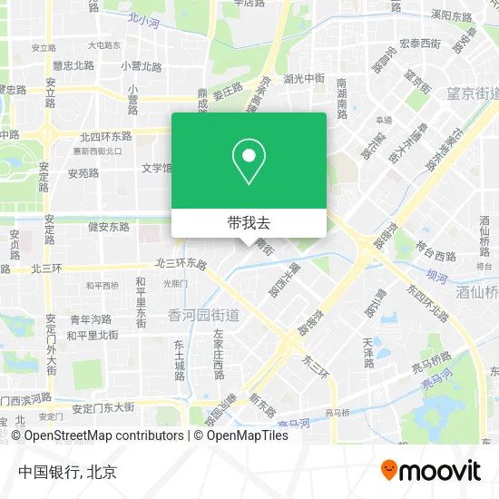 中国银行地图