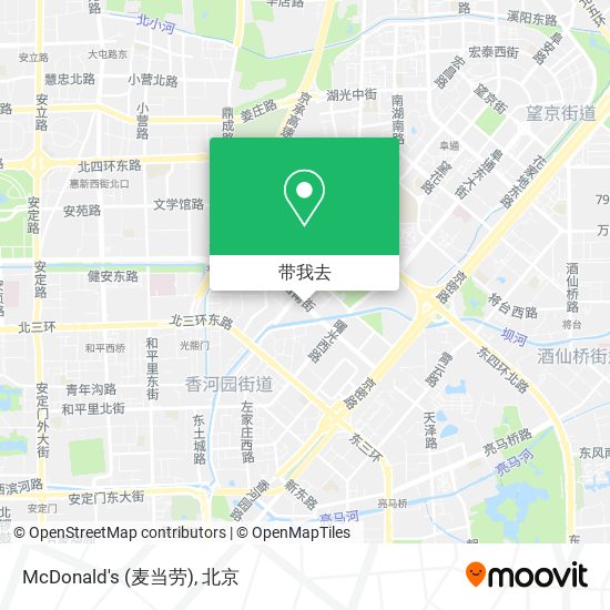 McDonald's (麦当劳)地图