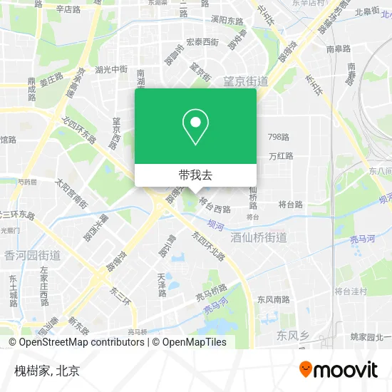 槐樹家地图