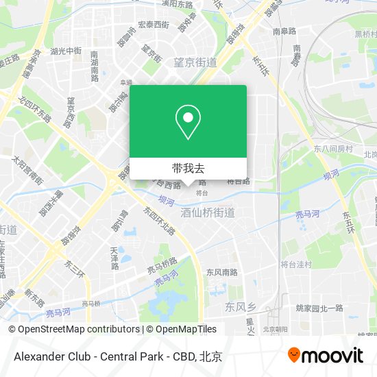 Alexander Club - Central Park - CBD地图