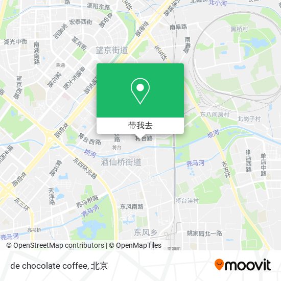 de chocolate coffee地图