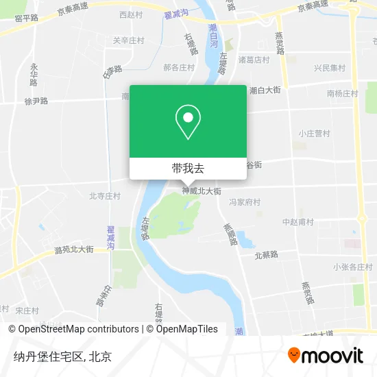 纳丹堡住宅区地图