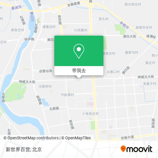 新世界百货地图
