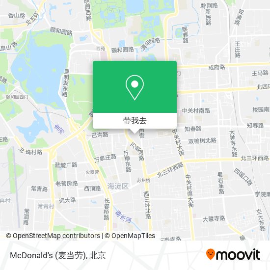 McDonald's (麦当劳)地图