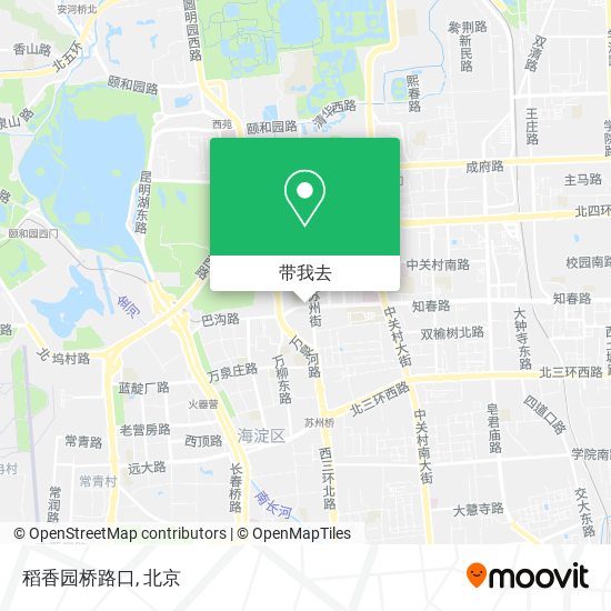 稻香园桥路口地图