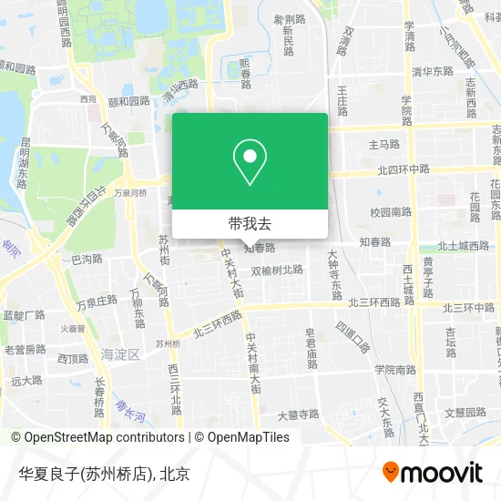 华夏良子(苏州桥店)地图