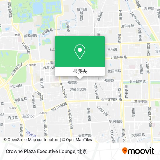 Crowne Plaza Executive Lounge地图
