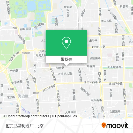 北京卫星制造厂地图