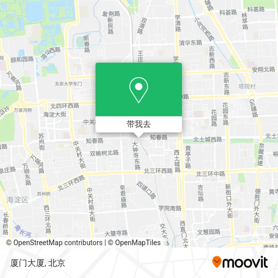 厦门大厦地图