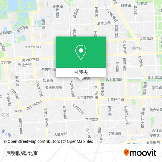 启明眼镜地图