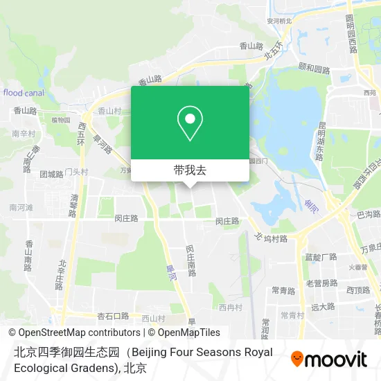 北京四季御园生态园（Beijing Four Seasons Royal Ecological Gradens)地图
