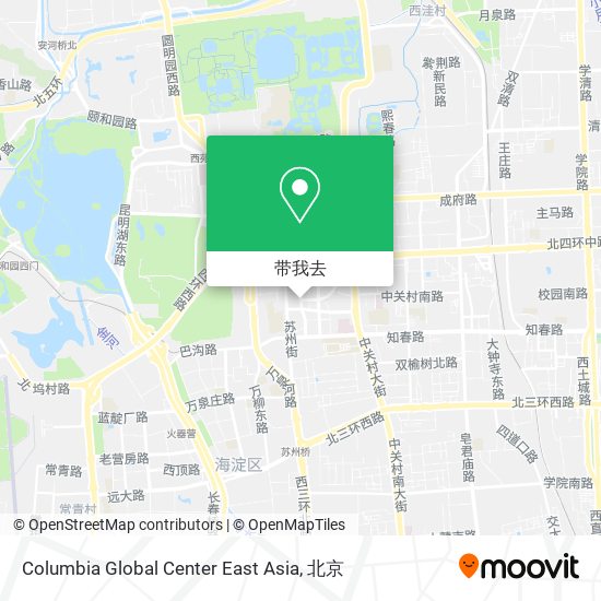Columbia Global Center East Asia地图