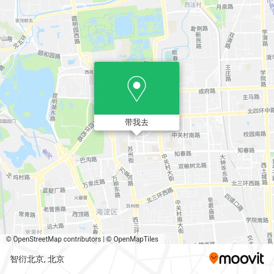 智衍北京地图