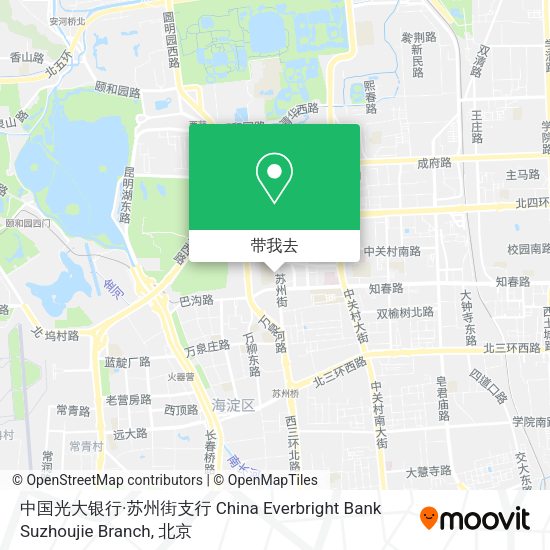 中国光大银行·苏州街支行 China Everbright Bank Suzhoujie Branch地图