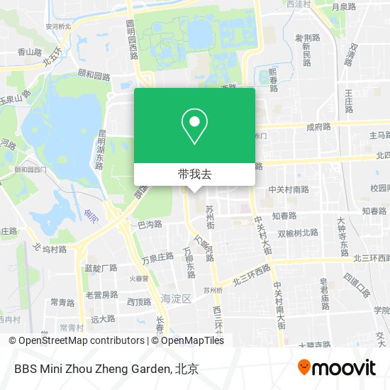BBS Mini Zhou Zheng Garden地图