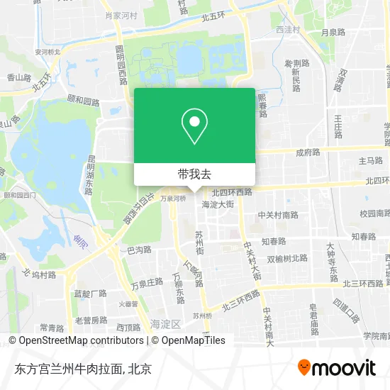 东方宫兰州牛肉拉面地图