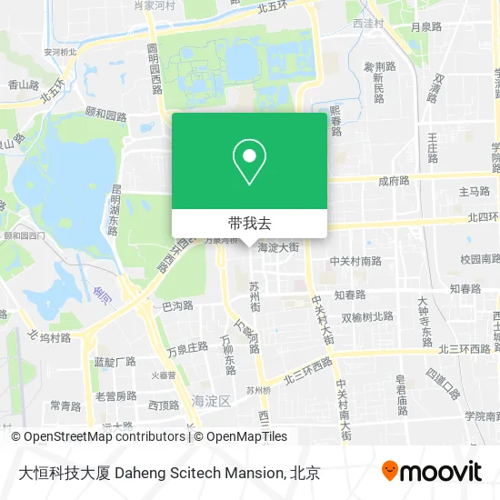 大恒科技大厦 Daheng Scitech Mansion地图