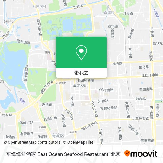 东海海鲜酒家 East Ocean Seafood Restaurant地图