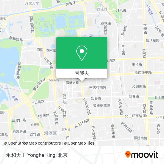 永和大王 Yonghe King地图