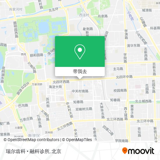 瑞尔齿科 • 融科诊所地图