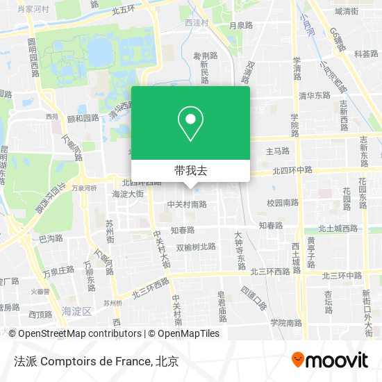 法派 Comptoirs de France地图