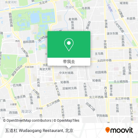五道杠 Wudaogang Restaurant地图