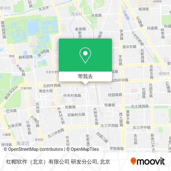 红帽软件（北京）有限公司 研发分公司地图
