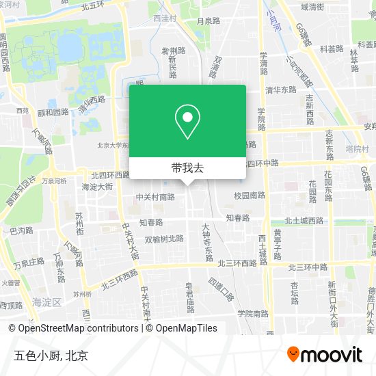 五色小厨地图