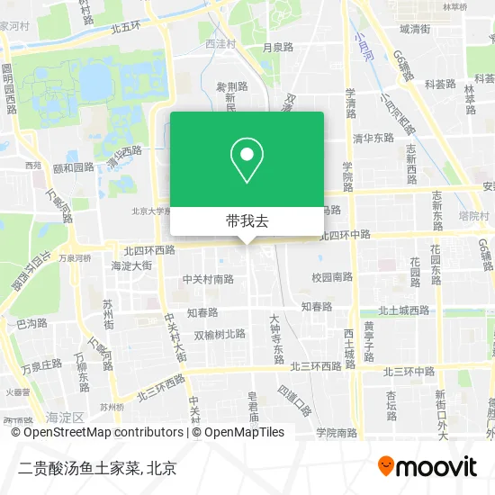 二贵酸汤鱼土家菜地图