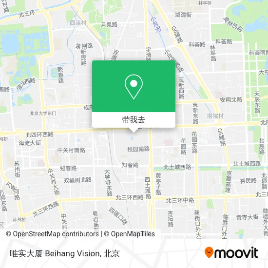 唯实大厦 Beihang Vision地图