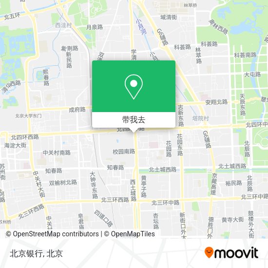 北京银行地图