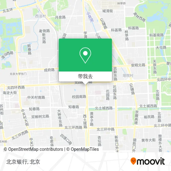 北京银行地图