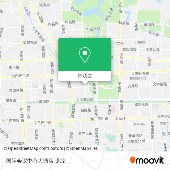 国际会议中心大酒店地图