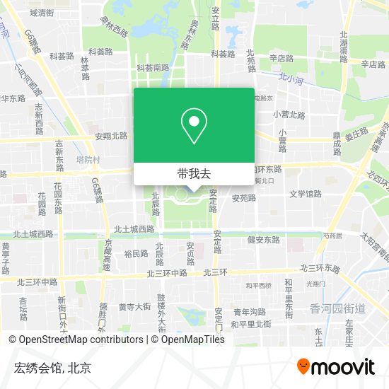 宏绣会馆地图
