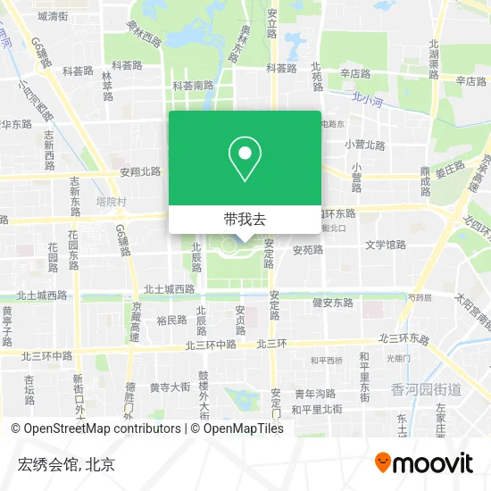 宏绣会馆地图