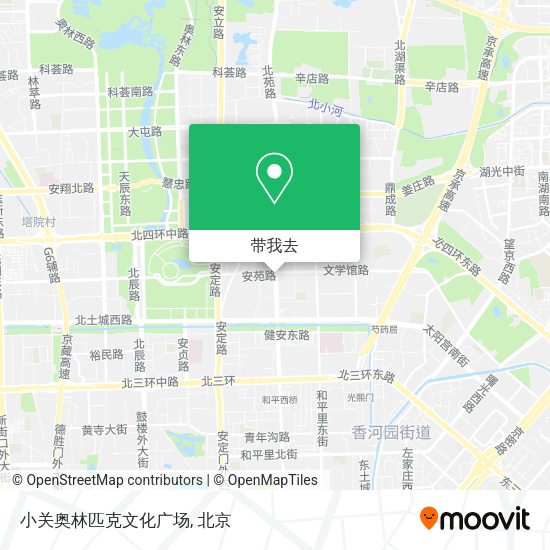 小关奥林匹克文化广场地图