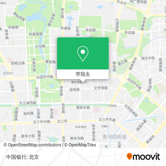 中国银行地图