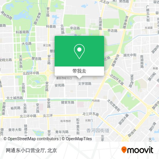 网通东小口营业厅地图