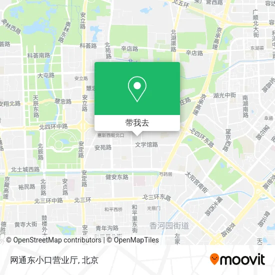 网通东小口营业厅地图